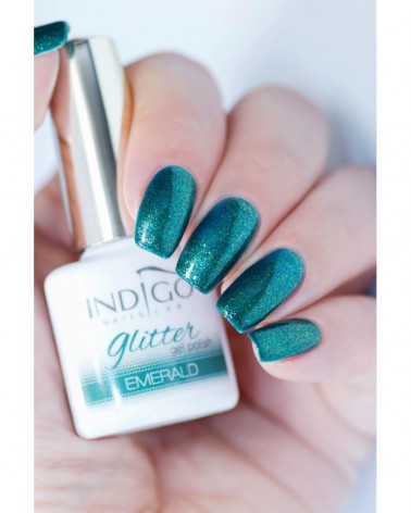 Emerald Glitter Gel Polish 7ml