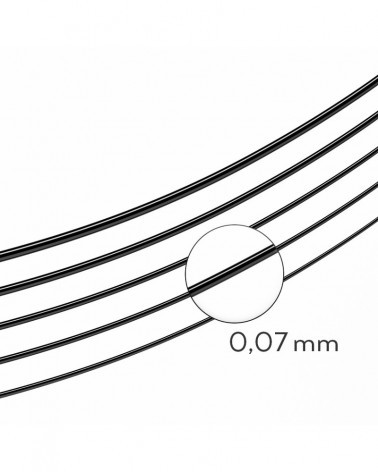 Silk, Black, L+, 0.07