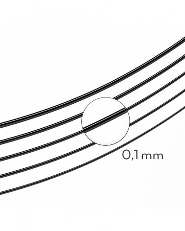 Silk, Black, L+, 0.1