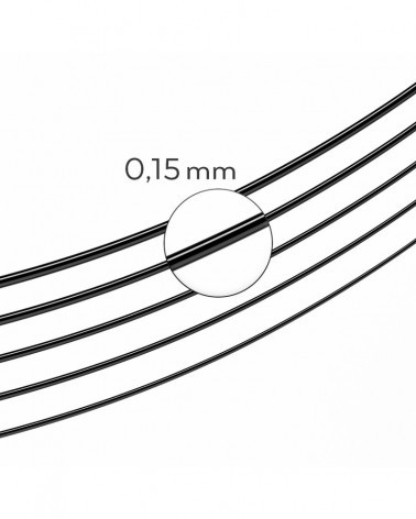 Silk, Black, L+, 0.15