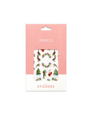 NAIL STICKERS - MISTLETOE