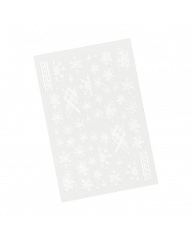 NAIL STICKERS SNOWFLAKES