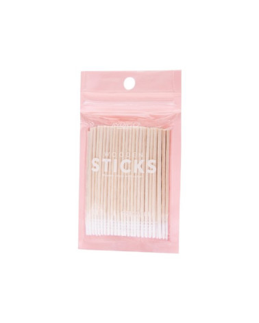 Wooden sticks with cotton 100PCS