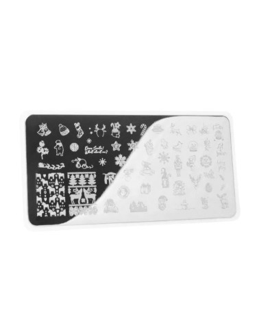 Stamping plate christmas 01