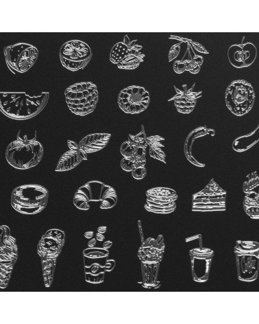 Stampingplaat Foodie 1  - 1st