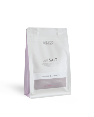 Vanilla & Leather Bath Salts - 700 G