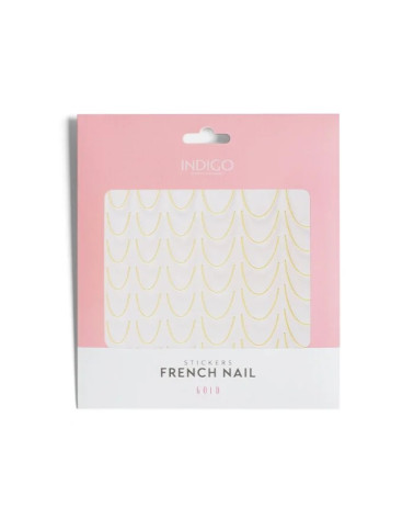 Nail Stickers French Gold