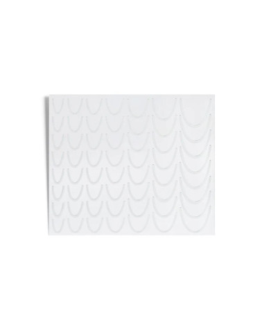Nail Stickers French Silver