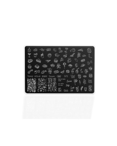STAMPING PLATE Foodie 1