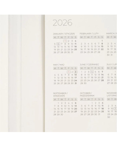 Kalender Agenda Indigo 2026