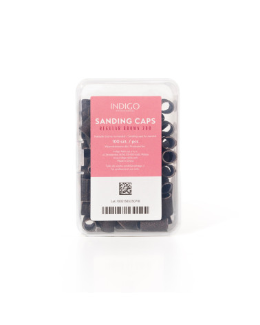 Sanding Cap 200 (Regular, brown) - 100 st.