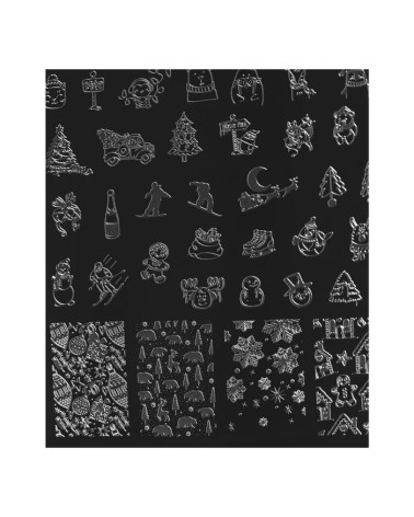 Stempelplaat Winter 2